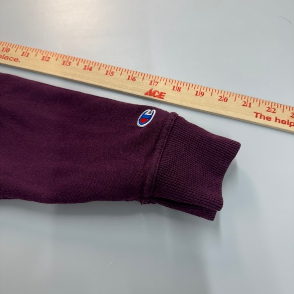 Champion Authentic Athleticwear Purple Graphic Logo Hoodie GF536 Womens Small - Picture 5 of 9